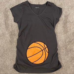 Basketball maternity shirt